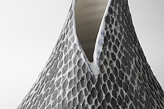 Snake Skin Bud Vase (detail), 2011
