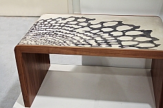 Malbec (Etched) Table - Collaboration with Jean Willoughby, 2012