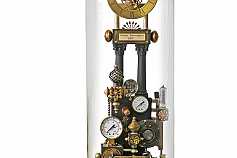No. 5510 Clock in Tall Glass Dome, 2013