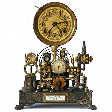 No. 5056 Steampunk Shelf Clock, 2012