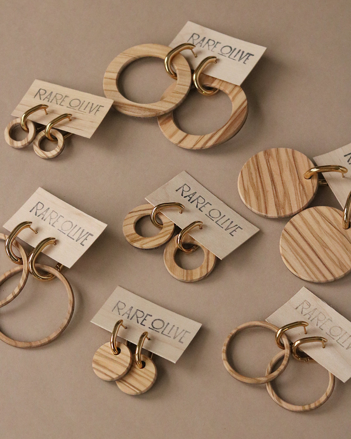 Rare Olive Jewellery Showcase