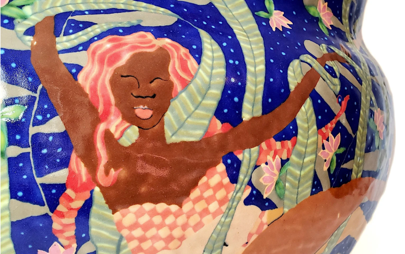 Ceramic artwork by Marissa Alexander