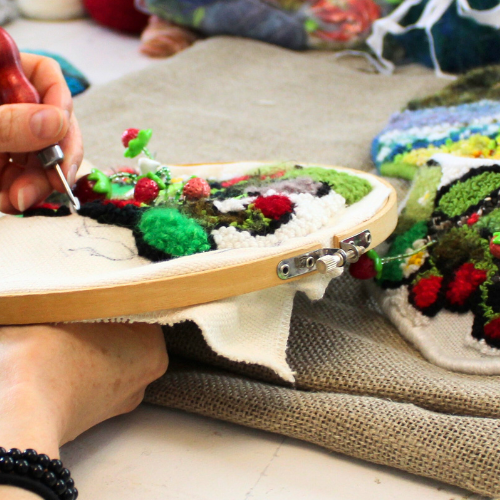 Land Love: Textile Topographies Workshop with Valerie Carew