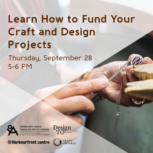 Learn How to Fund your Craft and Design Projects 2023