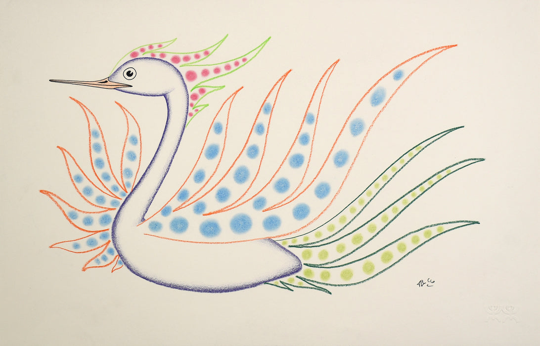 Untitled Bird - Original Drawing
