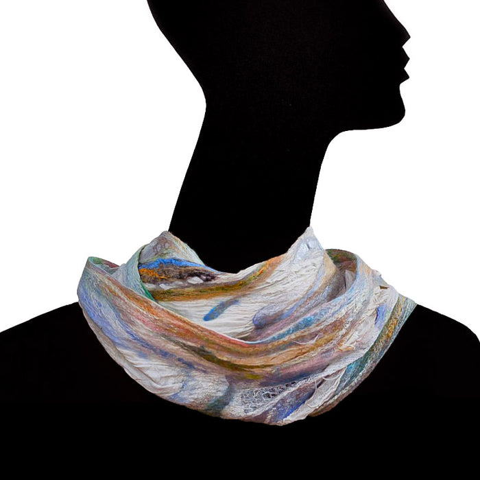 Ethereal Elegance Silk Snood