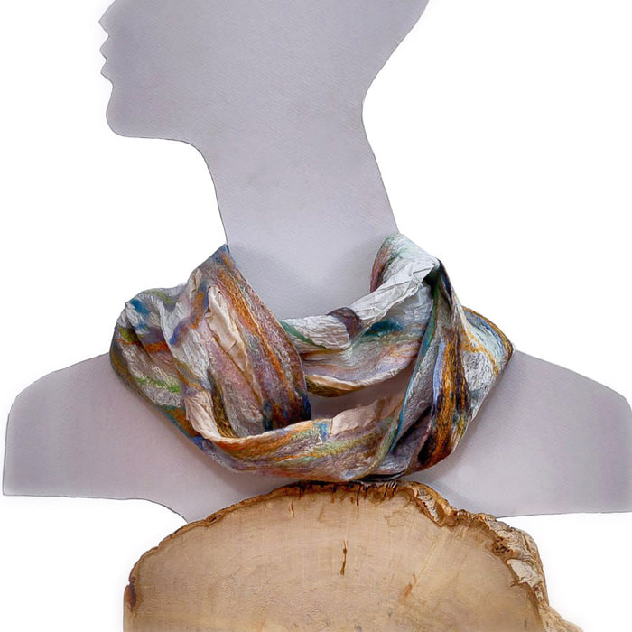 Ethereal Elegance Silk Snood