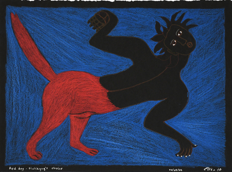 Red Dog: Nuliajuk's Choice - Original Drawing