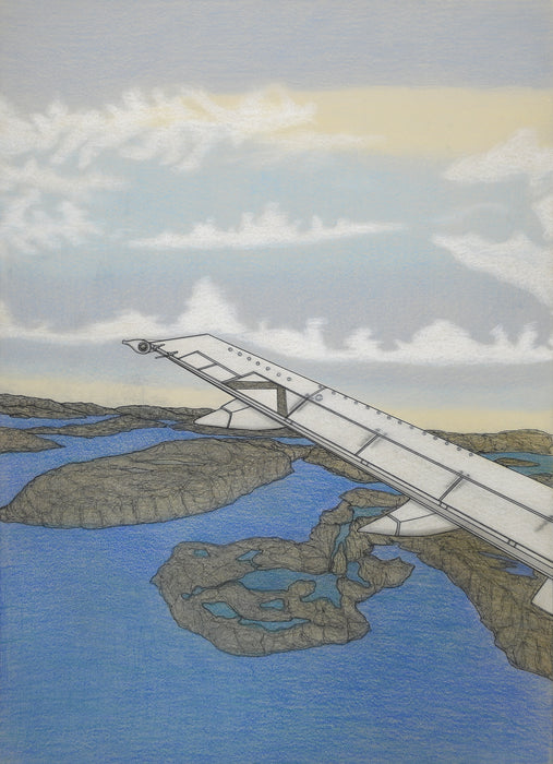 Original Drawing - Taking off