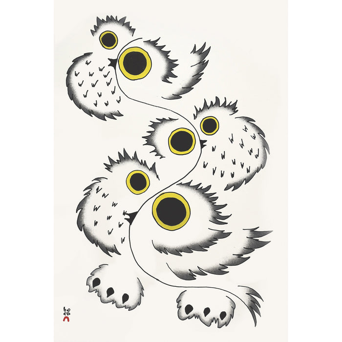 27. Swirling Owls