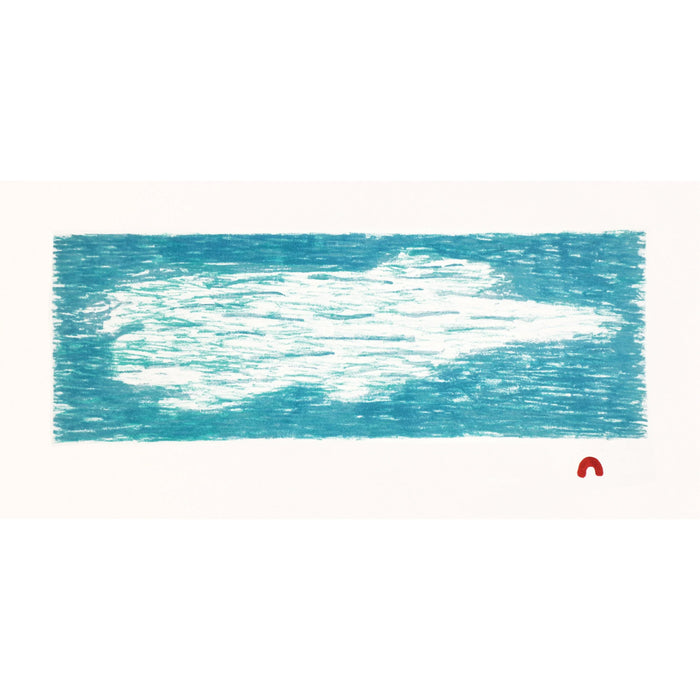 06. Aqquamajuq (Surfacing) - 2025 CAPE DORSET Annual Print Collection