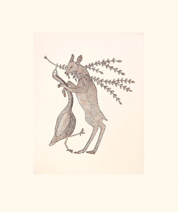 18. Spring Companions - 2025 CAPE DORSET Annual Print Collection