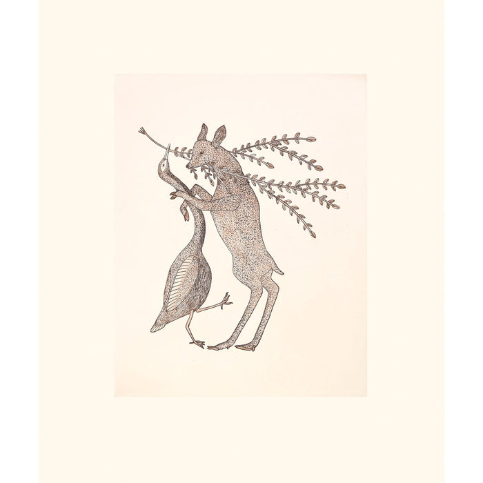 18. Spring Companions - 2025 CAPE DORSET Annual Print Collection