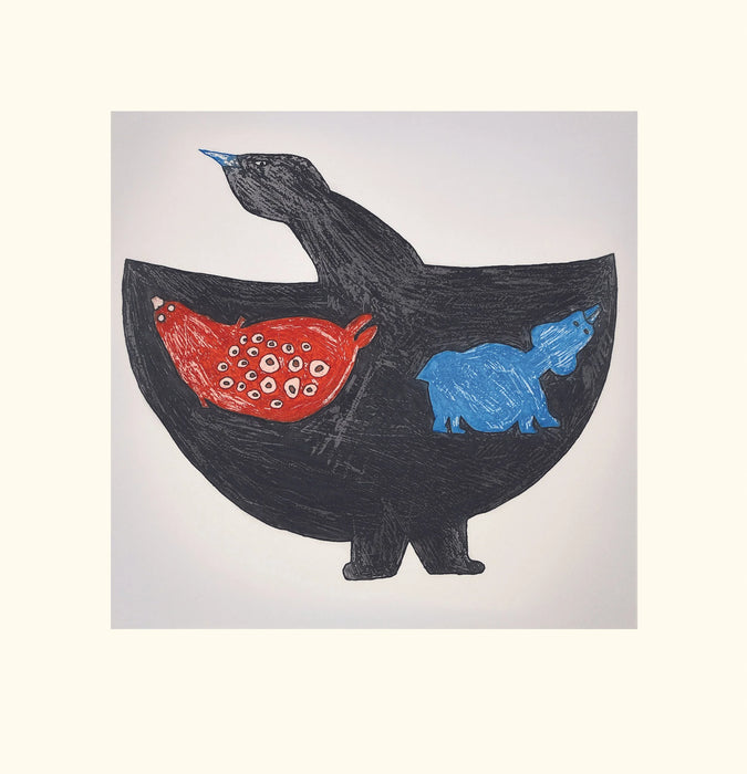 23. Three Elements - 2025 CAPE DORSET Annual Print Collection