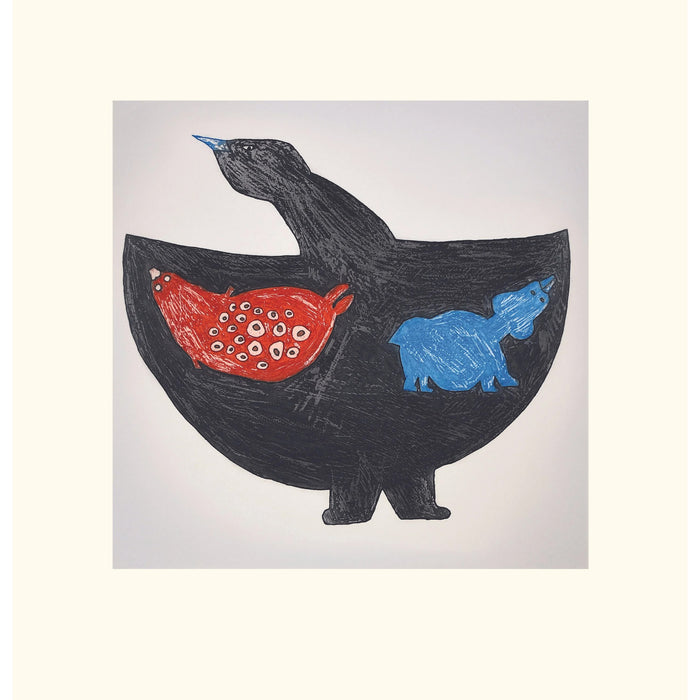 23. Three Elements - 2025 CAPE DORSET Annual Print Collection