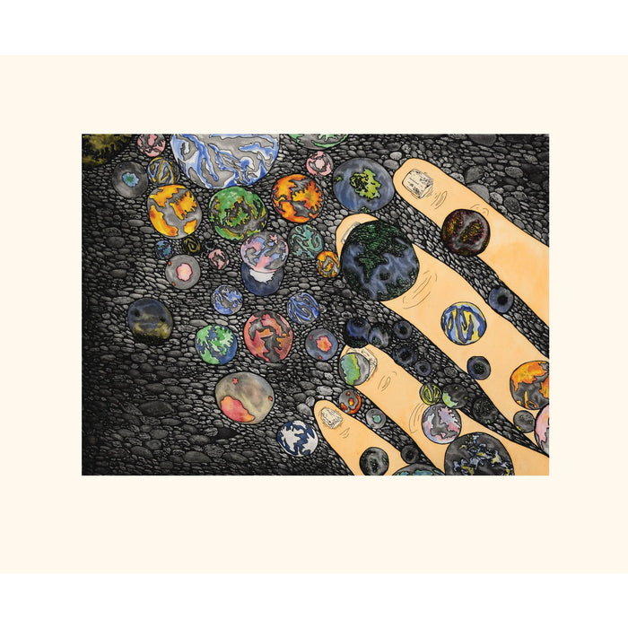 32. Spilling Worlds - 2025 CAPE DORSET Annual Print Collection