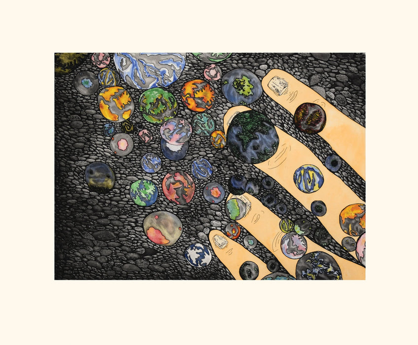 32. Spilling Worlds - 2025 CAPE DORSET Annual Print Collection