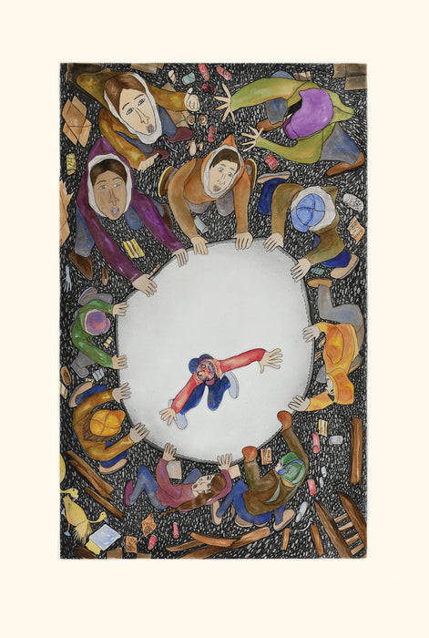 33. Kaliviqtaq (Jumping High) - 2025 CAPE DORSET Annual Print Collection