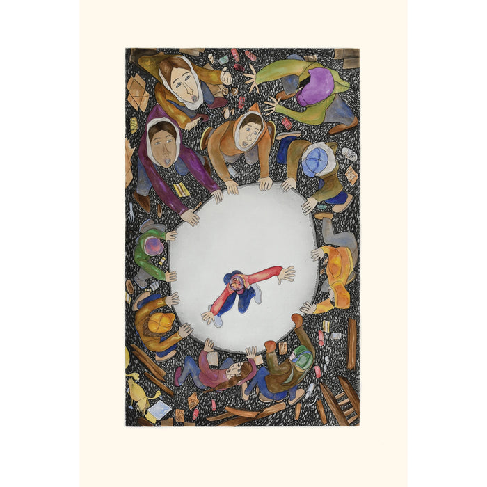 33. Kaliviqtaq (Jumping High) - 2025 CAPE DORSET Annual Print Collection