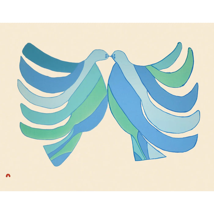 07. Love Doves - 2026 CAPE DORSET Annual Print Collection