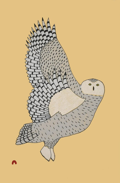 16. Taking Flight - 2026 CAPE DORSET Annual Print Collection