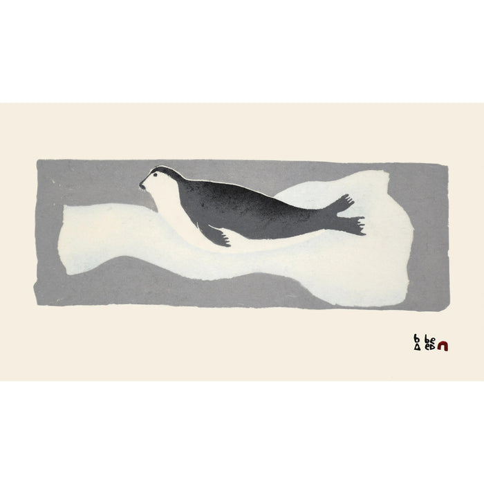 18. Tirillu (Young Bearded Seal) - 2026 CAPE DORSET Annual Print Collection