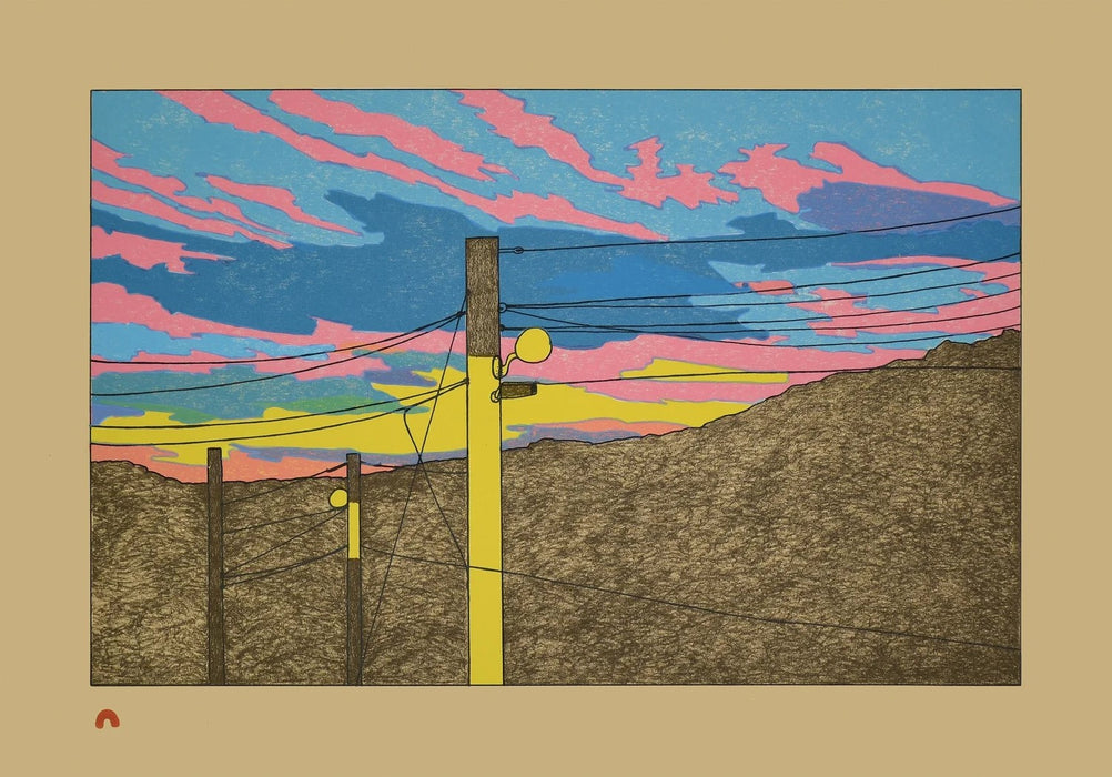 20. Pleasant Evening - 2026 CAPE DORSET Annual Print Collection