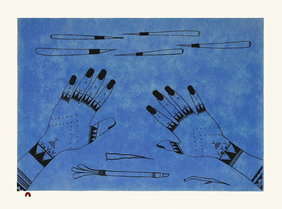 21. Tattooed - 2026 CAPE DORSET Annual Print Collection