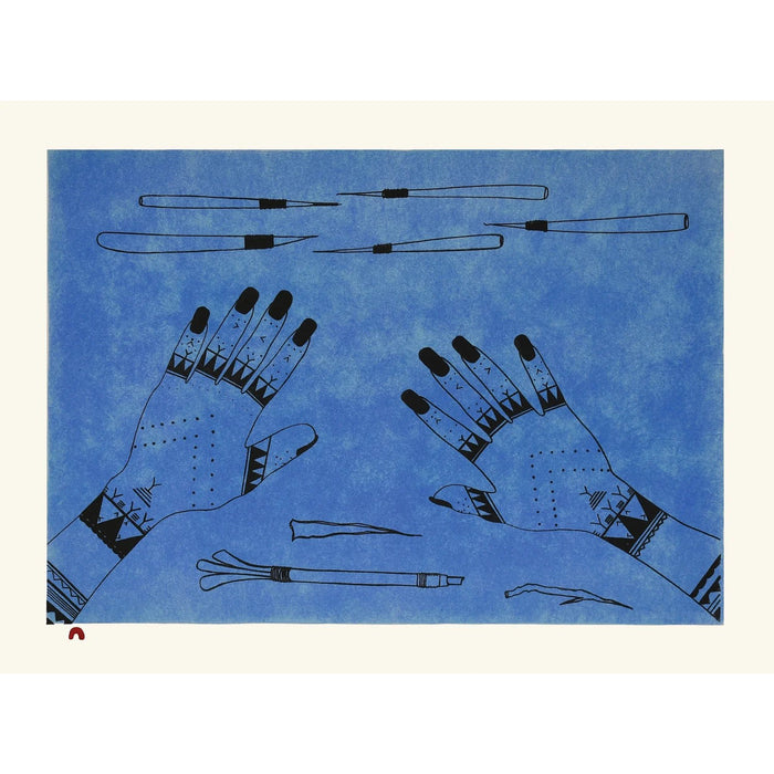 21. Tattooed - 2026 CAPE DORSET Annual Print Collection