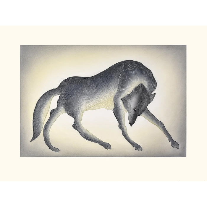 25. Impassioned Wolf - 2026 CAPE DORSET Annual Print Collection