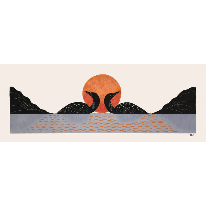 26. Shimmering Loons - 2026 CAPE DORSET Annual Print Collection