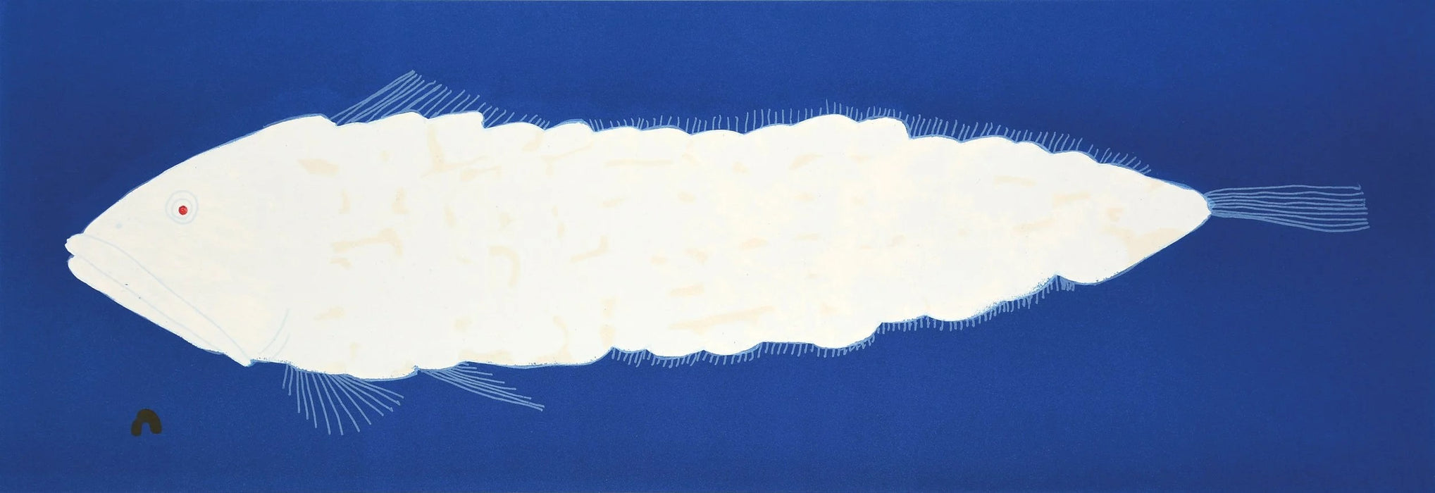 27. Fearsome Fish - 2026 CAPE DORSET Annual Print Collection