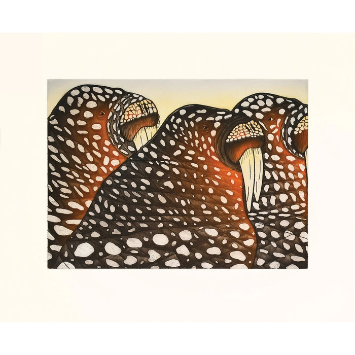32. Sunbathing - 2026 CAPE DORSET Annual Print Collection