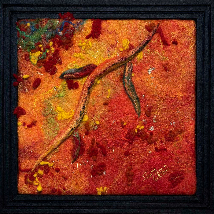 Last Day of Autumn 5 - Fibre Wall Art