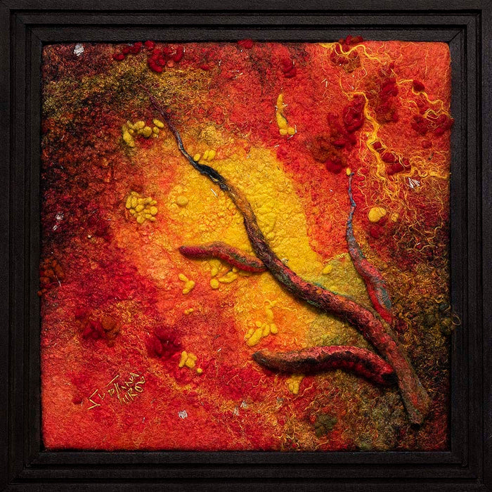 Last Day of Autumn 6 - Fibre Wall Art