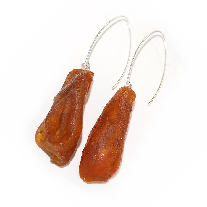 Natural Amber Earrings