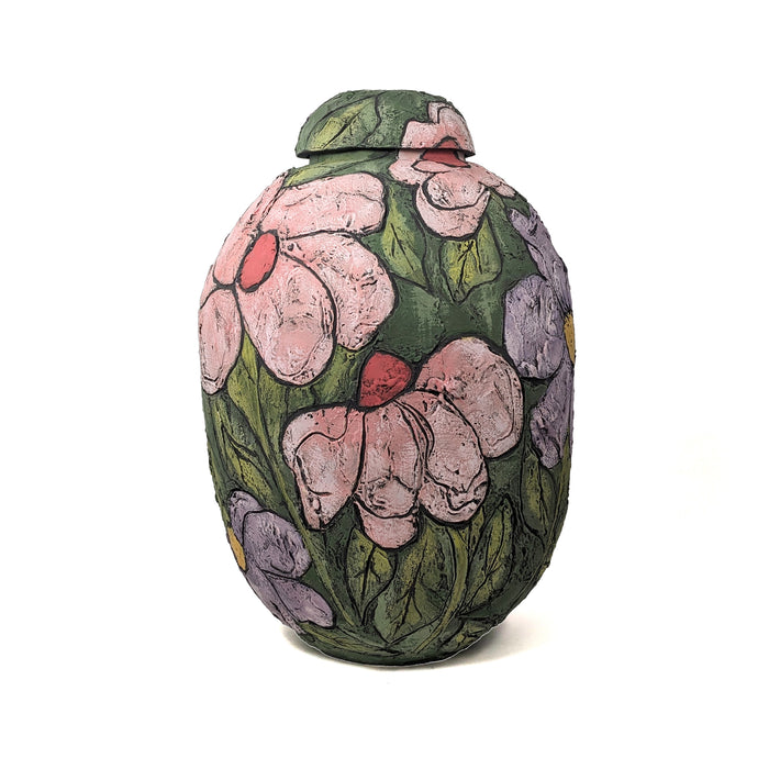 A Garden - Lidded Jar