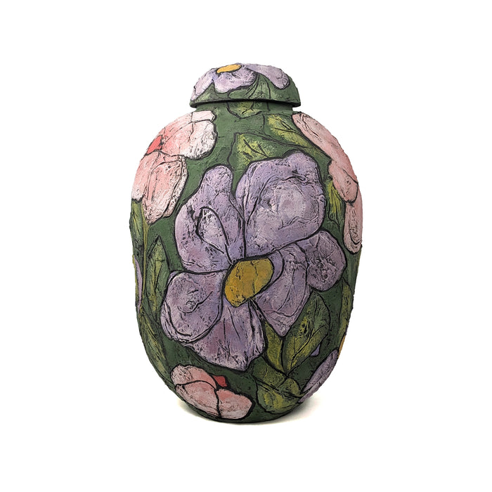 A Garden - Lidded Jar