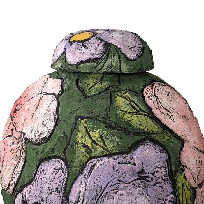 A Garden - Lidded Jar