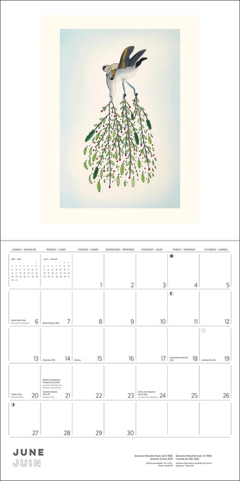 2027 Inuit Art: Kinngait (Cape Dorset) Wall Calendar