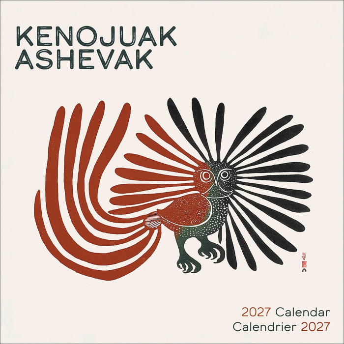 2027 Kenojuak Ashevak Wall Calendar