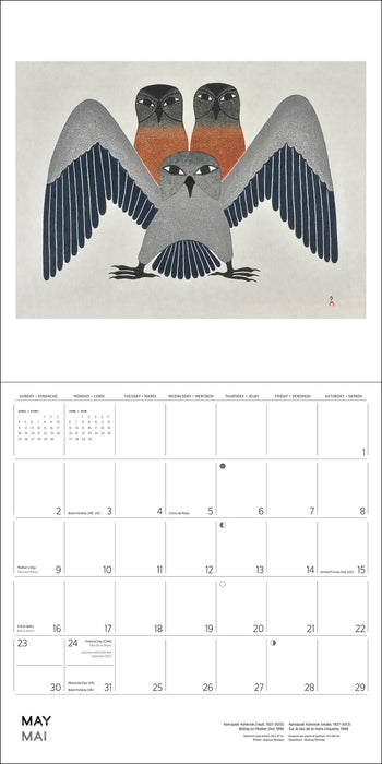 2027 Kenojuak Ashevak Wall Calendar