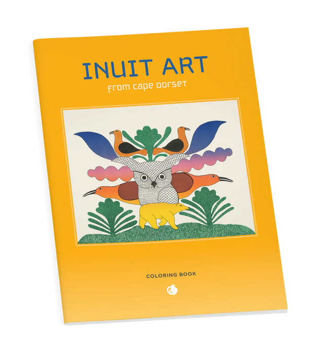 Inuit Art from Cape Dorset Colouring Book