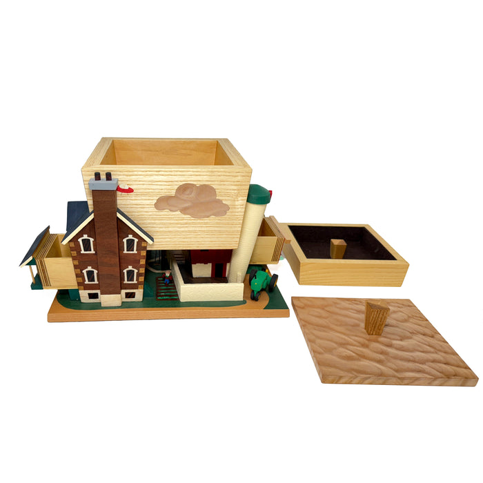 House on the Farm - Wooden Box