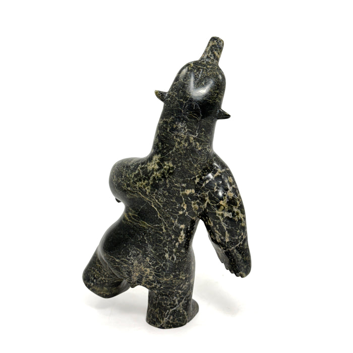Dancing Polar Bear Carving