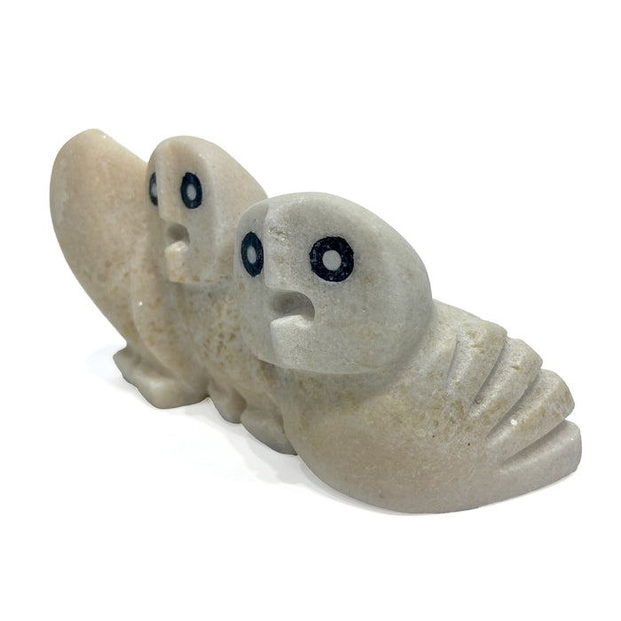3 Owls - Carving