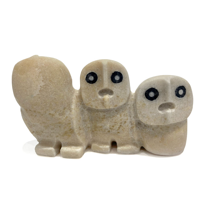3 Owls - Carving