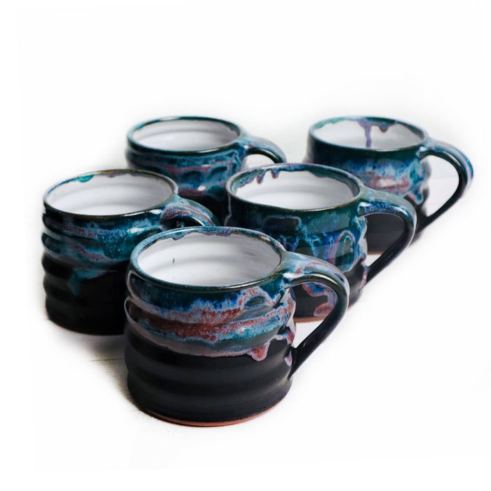 Dark Waters Ridged Mugs