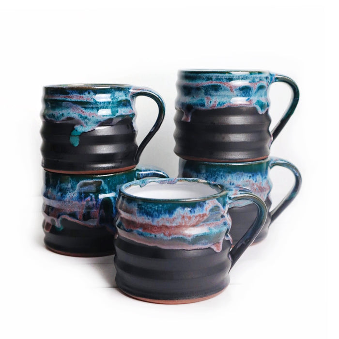 Dark Waters Ridged Mugs