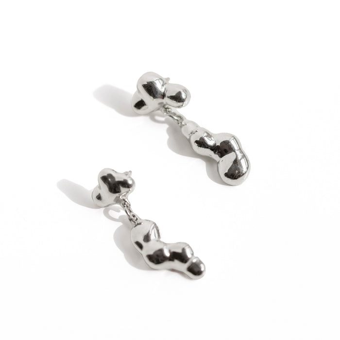 Sterling Silver Dream like Clouds Earrings